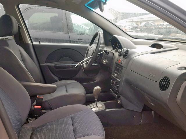 KL1TD66677B796879 - 2007 CHEVROLET AVEO BASE Boz foto 5