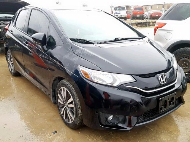 3HGGK5H82FM714445 - 2015 HONDA FIT EX BLACK photo 1