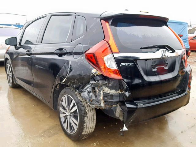 3HGGK5H82FM714445 - 2015 HONDA FIT EX BLACK photo 3