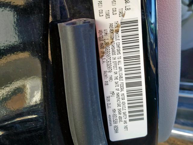 1J8HG68207C632070 - 2007 JEEP COMMANDER BLACK photo 10