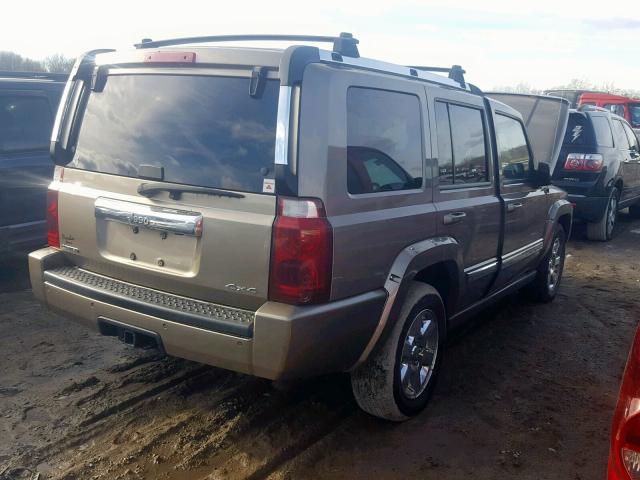 1J8HG58N96C169929 - 2006 JEEP COMMANDER GOLD photo 4