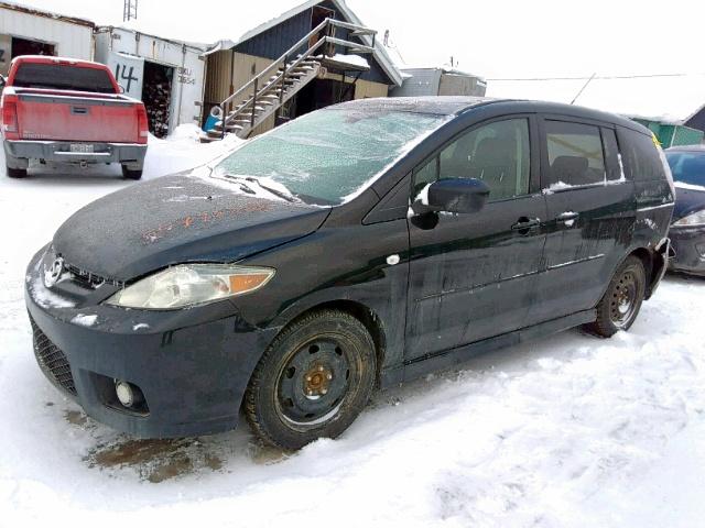 JM1CR293070154875 - 2007 MAZDA 5 BLACK photo 2