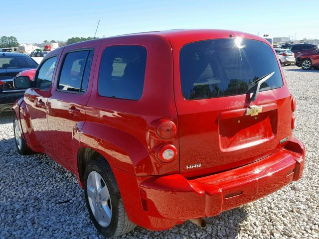 3GNBABFW3BS525568 - 2011 CHEVROLET HHR LT RED photo 3