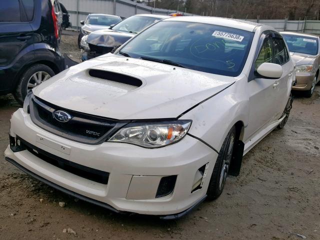 JF1GV7E64CG015219 - 2012 SUBARU IMPREZA WR WHITE photo 2