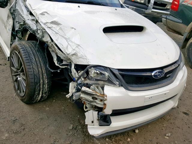 JF1GV7E64CG015219 - 2012 SUBARU IMPREZA WR WHITE photo 9