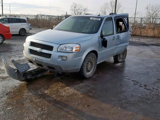 1GNDU33167D133173 - 2007 CHEVROLET UPLANDER L BLUE photo 2