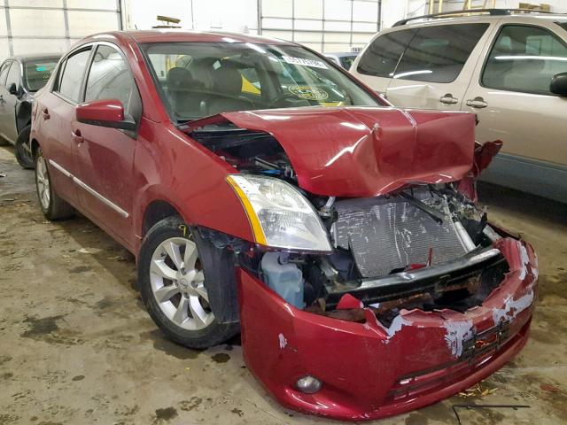 3N1AB6AP1AL661685 - 2010 NISSAN SENTRA 2.0 RED photo 1