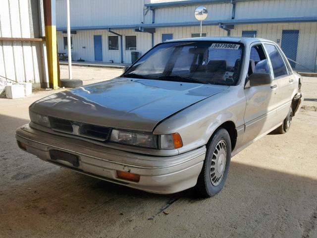 JA3CR56V9NZ035544 - 1992 MITSUBISHI GALANT LS GRAY photo 2