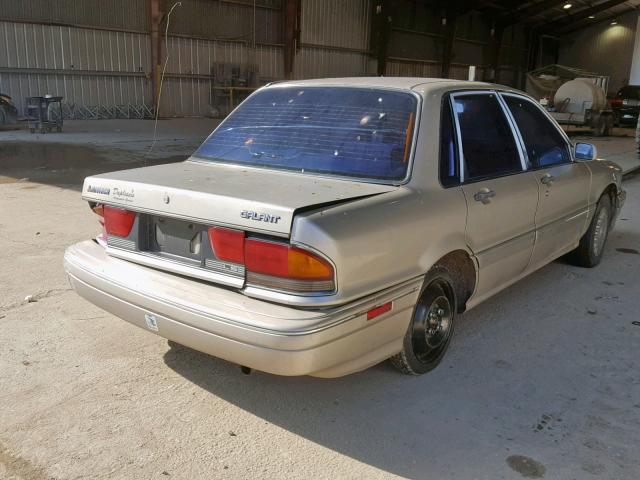 JA3CR56V9NZ035544 - 1992 MITSUBISHI GALANT LS GRAY photo 4