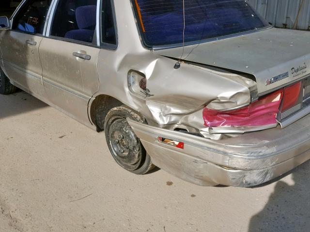 JA3CR56V9NZ035544 - 1992 MITSUBISHI GALANT LS GRAY photo 9