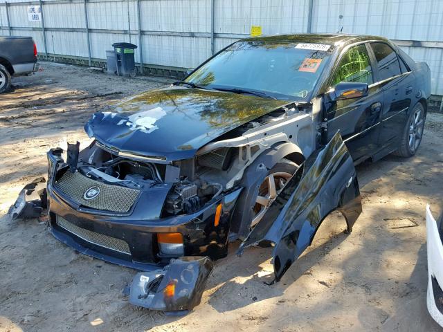 1G6DN57U070102355 - 2007 CADILLAC CTS-V BLACK photo 2