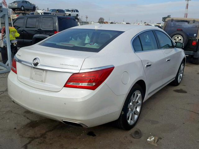 1G4GD5G34FF291121 - 2015 BUICK LACROSSE P WHITE photo 4