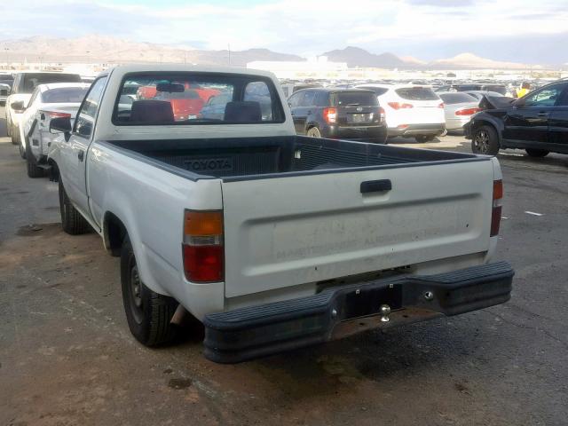 4TARN81A9PZ054574 - 1993 TOYOTA PICKUP 1/2 WHITE photo 3