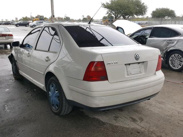 3VWSC29M4XM017955 - 1999 VOLKSWAGEN JETTA GLS WHITE photo 3