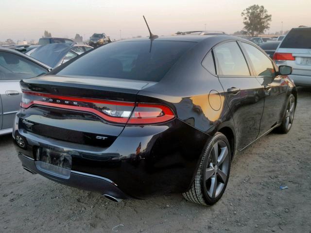 1C3CDFEB2FD423036 - 2015 DODGE DART GT BLACK photo 4