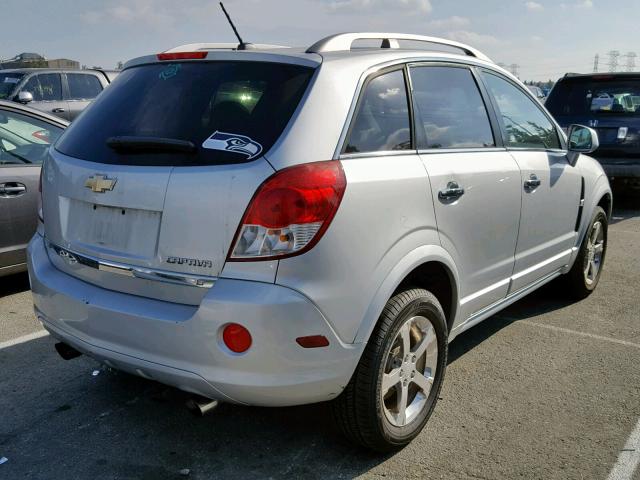 3GNAL3E53CS656439 - 2012 CHEVROLET CAPTIVA SP SILVER photo 4