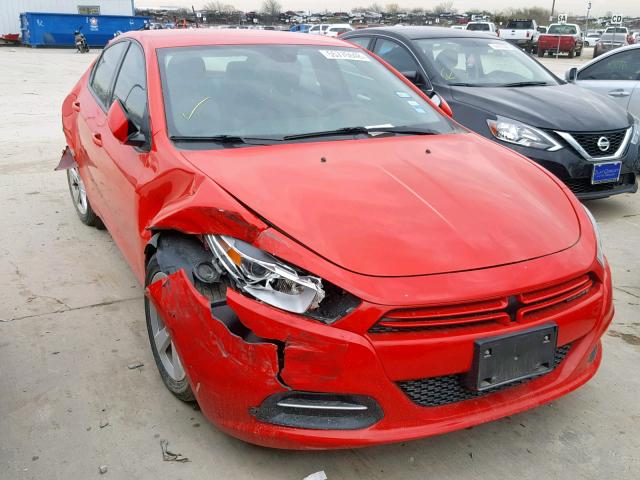 1C3CDFFA7GD796774 - 2016 DODGE DART SXT S RED photo 1