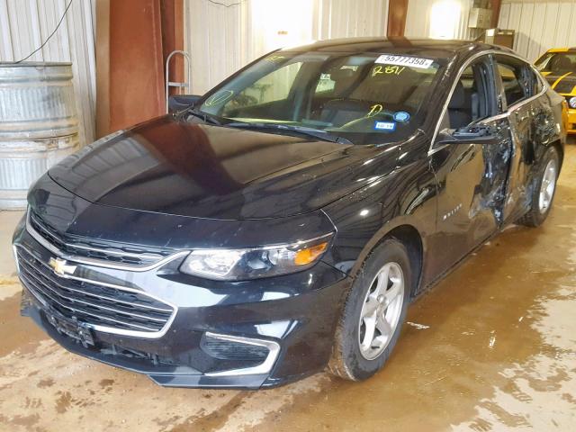 1G1ZB5ST7HF202891 - 2017 CHEVROLET MALIBU LS Qara foto 2