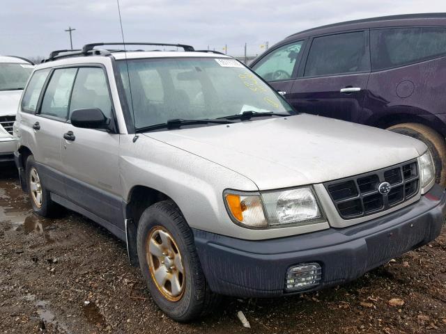 JF1SF6358YG717532 - 2000 SUBARU FORESTER L SILVER photo 1