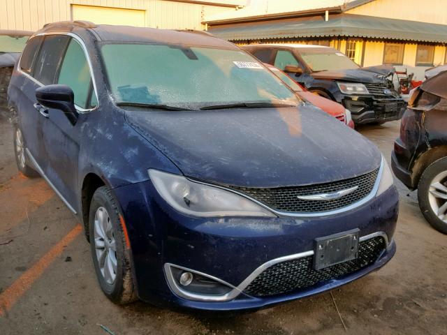 2C4RC1BG4HR539351 - 2017 CHRYSLER PACIFICA T BLUE photo 1