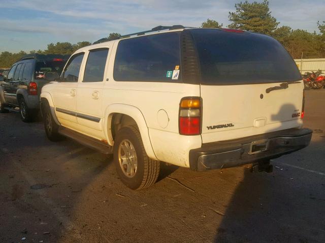 1GKFK16T24J163118 - 2004 GMC YUKON XL K WHITE photo 3