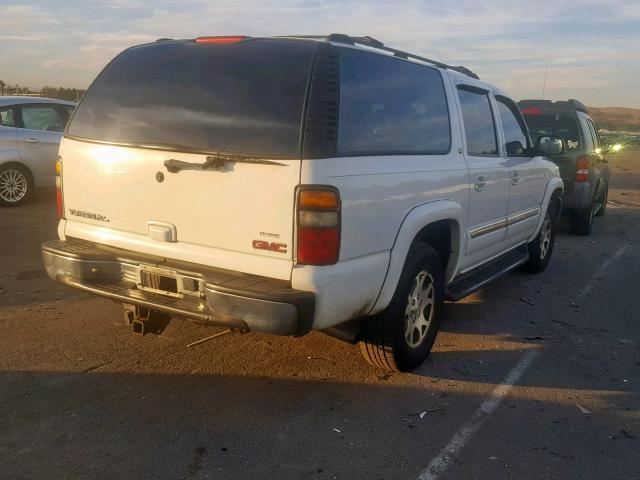 1GKFK16T24J163118 - 2004 GMC YUKON XL K WHITE photo 4