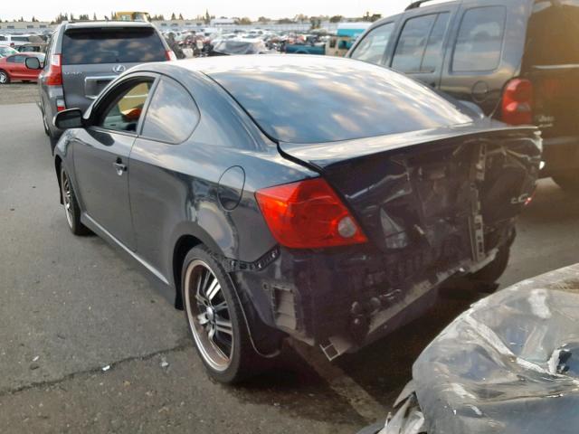 JTKDE177050013732 - 2005 TOYOTA SCION TC 黑色 照片 3