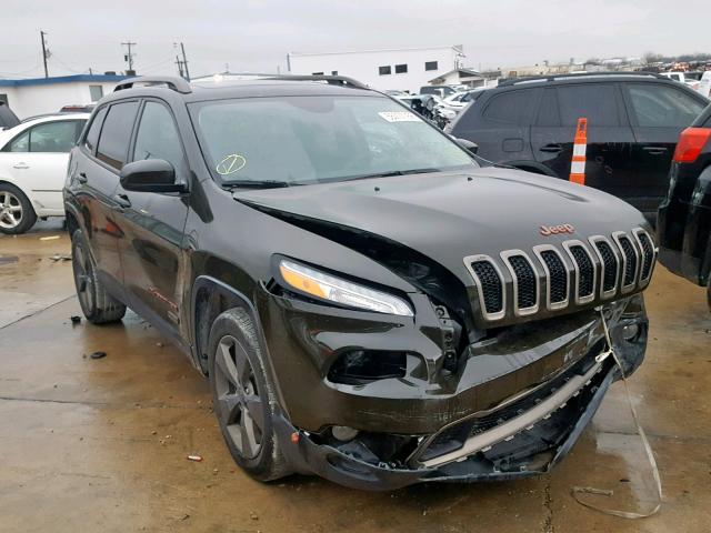 1C4PJLCB3HW514184 - 2017 JEEP CHEROKEE L GREEN photo 1