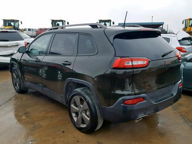 1C4PJLCB3HW514184 - 2017 JEEP CHEROKEE L GREEN photo 3