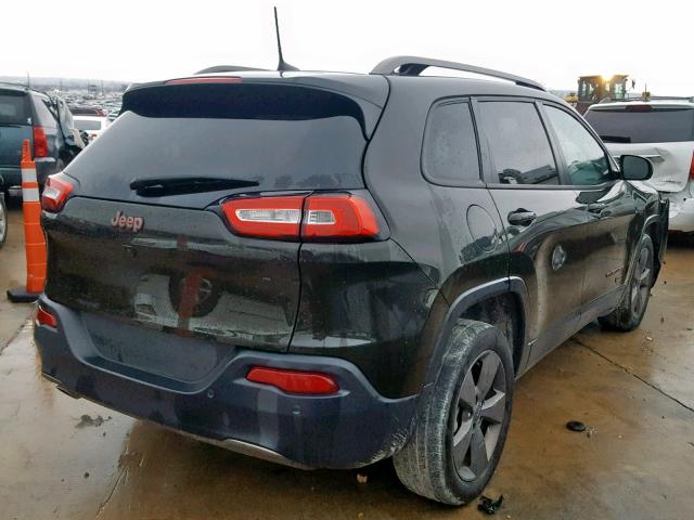 1C4PJLCB3HW514184 - 2017 JEEP CHEROKEE L GREEN photo 4