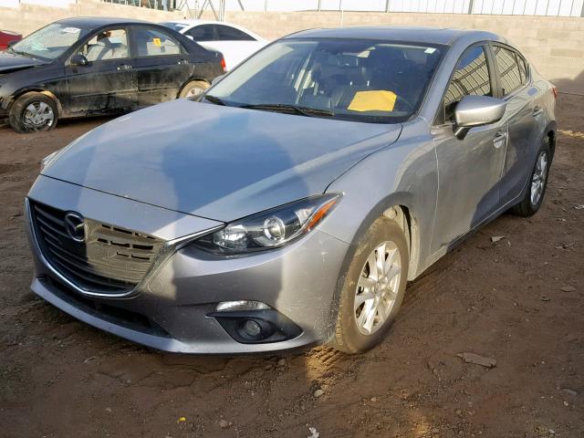 3MZBM1X73GM239925 - 2016 MAZDA 3 GRAND TO SILVER photo 2