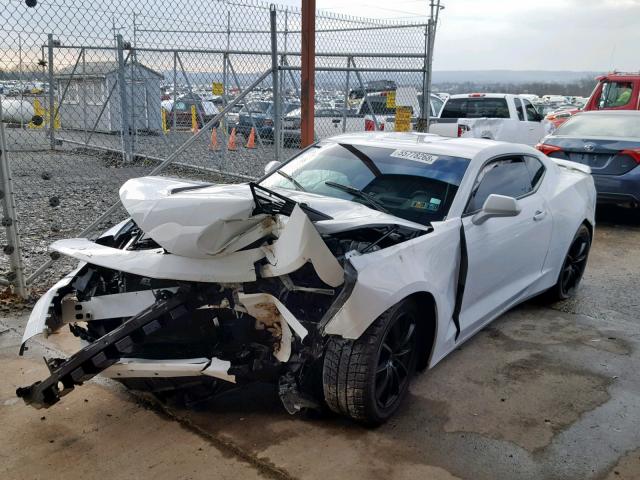 1G1FG1R79G0147822 - 2016 CHEVROLET CAMARO SS WHITE photo 2