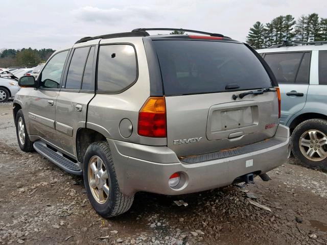 1GKDT13S832116295 - 2003 GMC ENVOY BEIGE photo 3