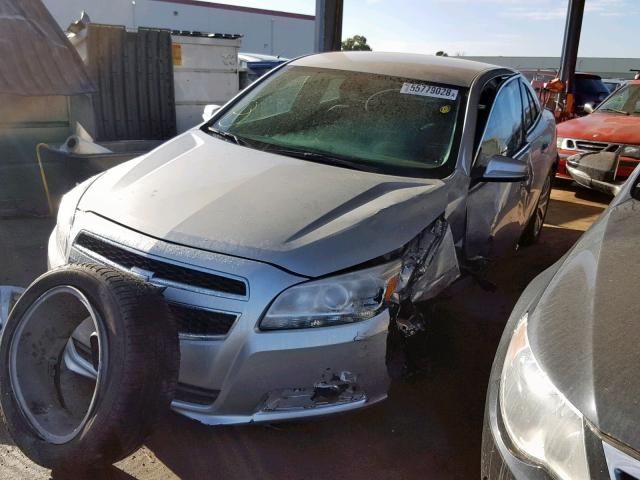 1G11E5SA4DF269560 - 2013 CHEVROLET MALIBU 2LT SILVER photo 2