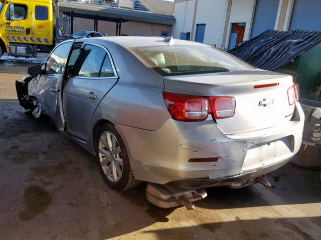 1G11E5SA4DF269560 - 2013 CHEVROLET MALIBU 2LT SILVER photo 3