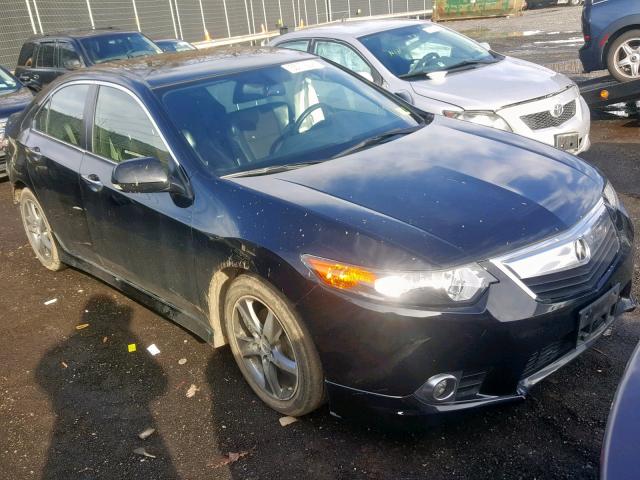 JH4CU2F80EC004631 - 2014 ACURA TSX SE BLACK photo 1