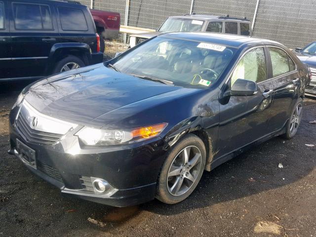 JH4CU2F80EC004631 - 2014 ACURA TSX SE BLACK photo 2