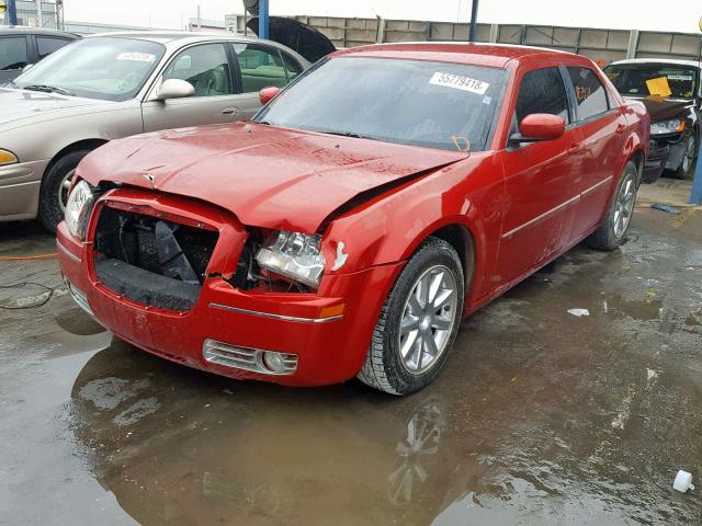 2C3KA53GX7H899746 - 2007 CHRYSLER 300 TOURIN RED photo 2