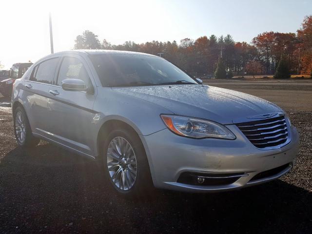 1C3CCBCB7CN121665 - 2012 CHRYSLER 200 LIMITE SILVER photo 1