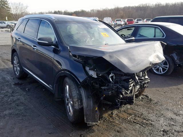 5XYPKDA59JG374502 - 2018 KIA SORENTO SX BLACK photo 1