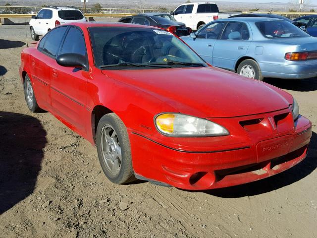 1G2NW52E23C226123 - 2003 PONTIAC GRAND AM G RED photo 1