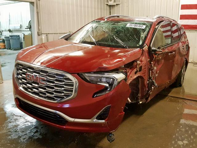 3GKALXEX1JL238569 - 2018 GMC TERRAIN DE RED photo 2