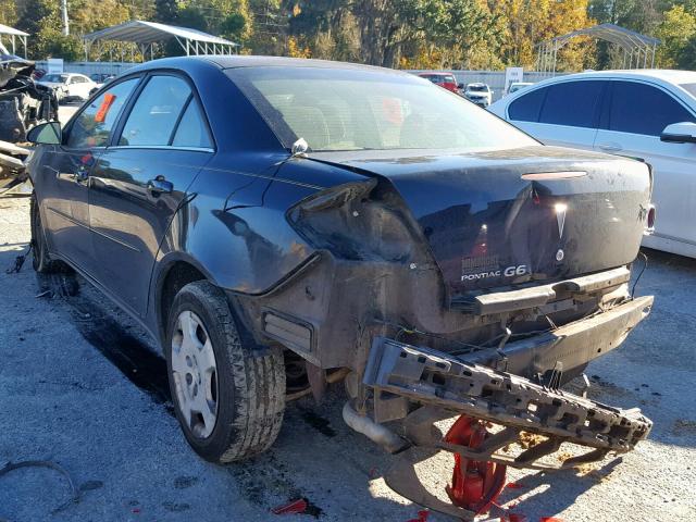 1G2ZF57B484101853 - 2008 PONTIAC G6 VALUE L BLACK photo 3