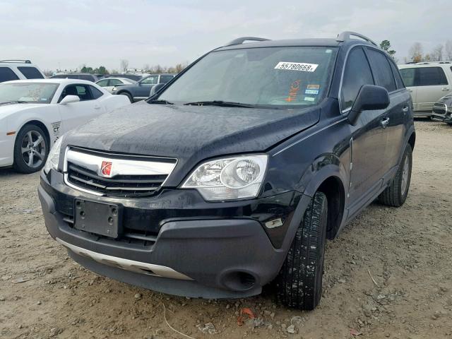 3GSCL33P68S650989 - 2008 SATURN VUE XE BLACK photo 2