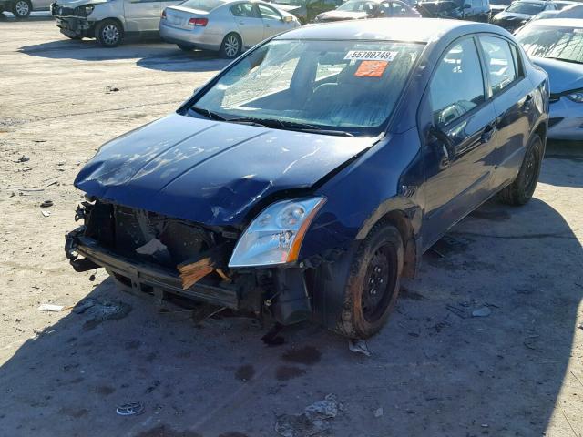 3N1AB61E58L640587 - 2008 NISSAN SENTRA 2.0 BLUE photo 2