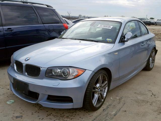 WBAUC735X9VK95677 - 2009 BMW 135 I BLUE photo 2