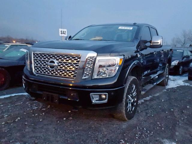 1N6BA1F46GN515665 - 2016 NISSAN TITAN XD S BLACK photo 2