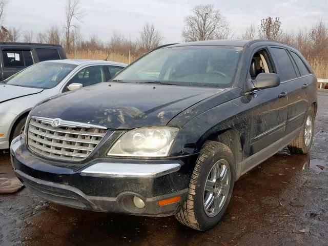 2C8GF68415R323797 - 2005 CHRYSLER PACIFICA T BLACK photo 2