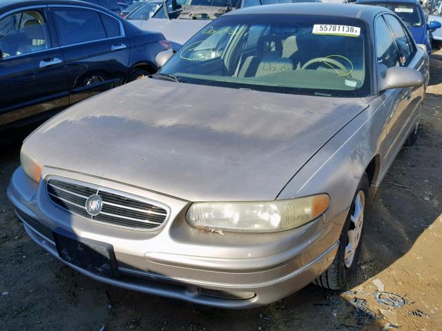 2G4WB52K5Y1267470 - 2000 BUICK REGAL LS GOLD photo 2