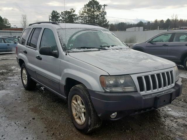 1J4GW48N04C436835 - 2004 JEEP GRAND CHER SILVER photo 1